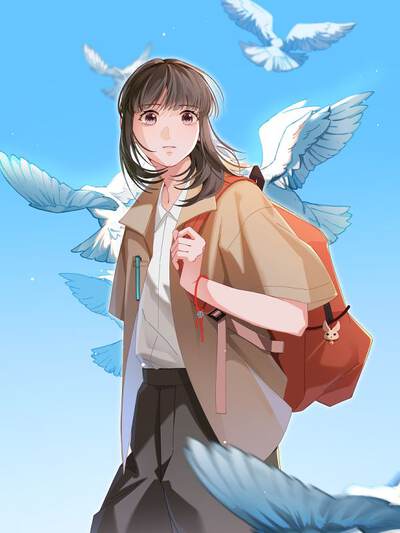 AI仿真人漫剧《心动算法》封面